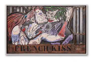 雕塑 标题为“French Kiss 4” 由Alain Louiset, 原创艺术品, 塑料