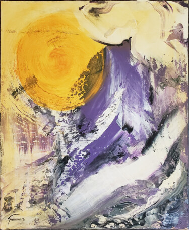 Peinture intitulée "Aurora" par Shanon Bee, Œuvre d'art originale, Acrylique Monté sur Châssis en bois