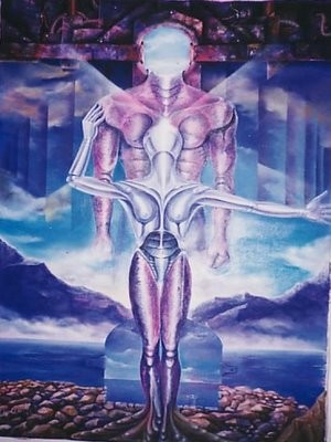 Pintura titulada "Energía vital" por Carlos Vico Lacosta, Obra de arte original