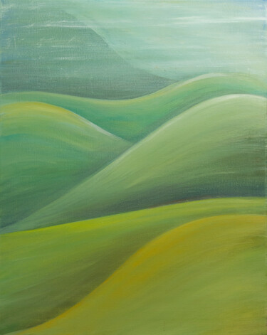 제목이 "Morning fog of Tosc…"인 미술작품 Georgy Bezborodov로, 원작, 기름
