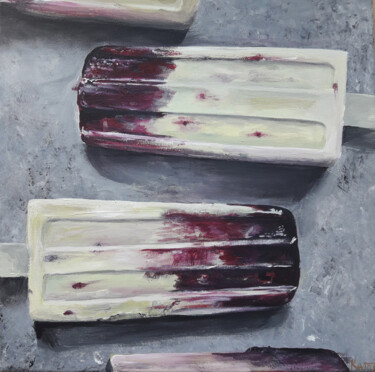 "Ice Cream" Peinture intitulée ""Ice Cream"" par Tatiana Kvasnitsina, Œuvre d'art originale, Acrylique