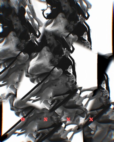 Arts numériques intitulée "X-R13 DECLIN°4" par Oshexx, Œuvre d'art originale, Travail numérique 2D