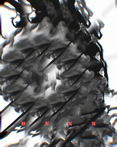 Arts numériques intitulée "X-R13 PART6" par Oshexx, Œuvre d'art originale, Travail numérique 2D