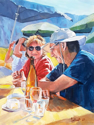 Peinture intitulée "Chez Constance" par Philippe Jollivet, Œuvre d'art originale, Acrylique