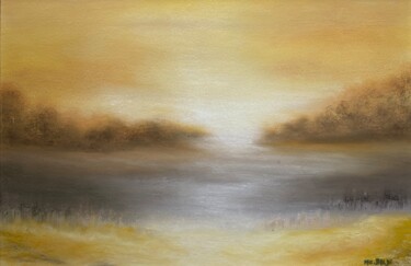 Peinture intitulée "21-10-14   pastel" par Marie-Claude Baldi, Œuvre d'art originale, Pastel