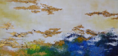 Painting titled "Abstract" by Mallika Seth, Original Artwork, Acrylic