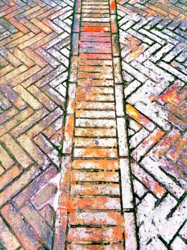 摄影 标题为“Tappeto di pietra” 由Peppeluciani, 原创艺术品, 操纵摄影