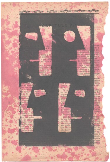 绘画 标题为“El pan de los pobre…” 由Artsurprise, 原创艺术品, Linocuts