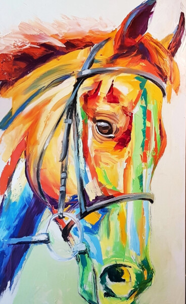 绘画 标题为“Thoroughbred” 由Daniel Havel, 原创艺术品, 油