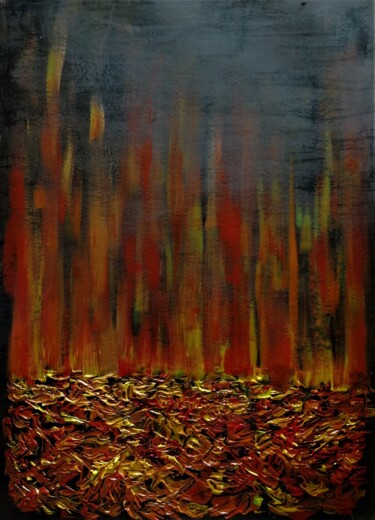 Pintura titulada "Otoño mágico" por Pepe Villan, Obra de arte original, Acrílico