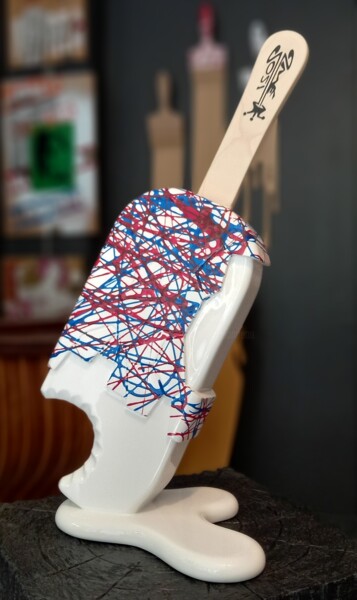 雕塑 标题为“Sculpture pop art /…” 由2mé / Blondeau, 原创艺术品, 木