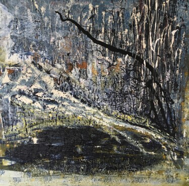 绘画 标题为“Abstract 11/10” 由Mats Kade, 原创艺术品, 丙烯