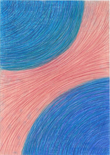 图画 标题为“Imprint | Number 1” 由Ivan Klymenko, 原创艺术品, 粉彩