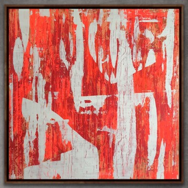 Painting titled "Roots Project 01" by Xaro, Original Artwork, Acrylic Mounted on Wood Panel