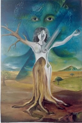 Pintura titulada "Cristina" por Carlos Vico Lacosta, Obra de arte original