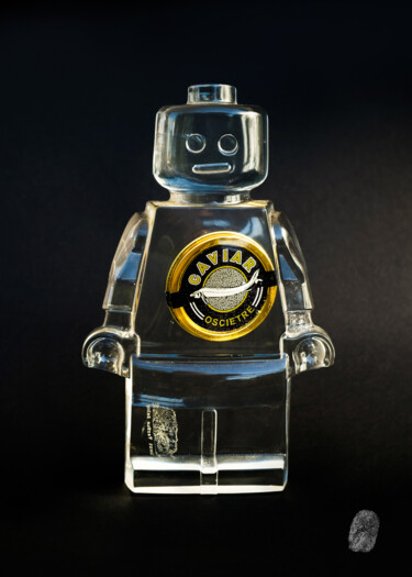 SERIGRAPHIE ROBOCLUSION CAVIAR 印花与版画 标题为“SERIGRAPHIE ROBOCLU…” 由Vincent Sabatier (VerSus), 原创艺术品, 丝网印刷