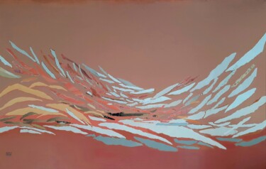 제목이 ""Ondulando""인 미술작품 Elena César로, 원작, 아크릴