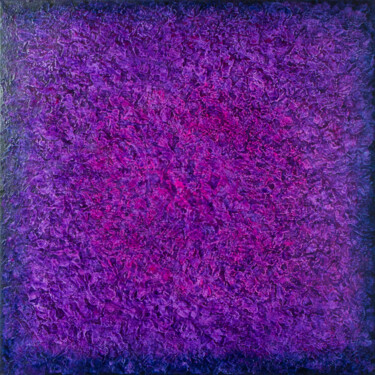 Schilderij getiteld "Flux  - 3" door Stefan Fierros, Origineel Kunstwerk, Acryl Gemonteerd op Frame voor houten brancard