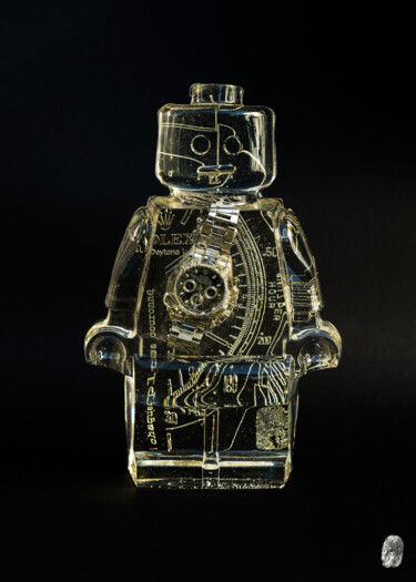 印花与版画 标题为“SERIGRAPHIE ROBOCLU…” 由Vincent Sabatier (VerSus), 原创艺术品, 丝网印刷
