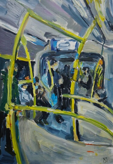 绘画 标题为“Route 904” 由Maria Simbirkina, 原创艺术品, 油