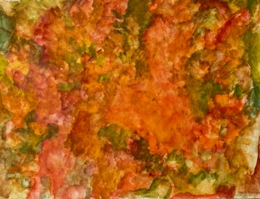 绘画 标题为“Autumn” 由Ingela Wallgren Lindgren, 原创艺术品, 彩画