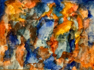 绘画 标题为“Light shines into m…” 由Ingela Wallgren Lindgren, 原创艺术品, 彩画