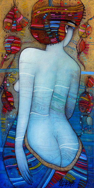 Peinture intitulée "Suzanne" par Albena Vatcheva, Œuvre d'art originale, Huile