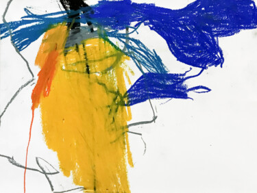 Dessin intitulée "COMBINATION APPROAC…" par Luc Pierre, Œuvre d'art originale, Pastel