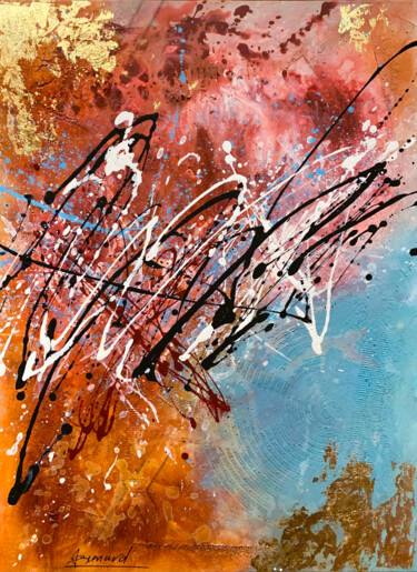 Peinture intitulée "Noub" par Julien Guénard, Œuvre d'art originale, Acrylique