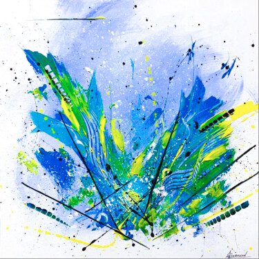 Peinture intitulée "Lhabia" par Julien Guénard, Œuvre d'art originale, Acrylique