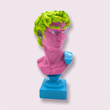 David with Green Hair 雕塑 标题为“David with Green Ha…” 由Sviatlana Petushkova, 原创艺术品, 丙烯