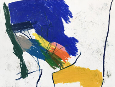 Dessin intitulée "COMBINATION APPROAC…" par Luc Pierre, Œuvre d'art originale, Pastel