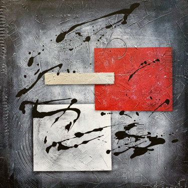 Peinture intitulée "Opus" par Julien Guénard, Œuvre d'art originale, Acrylique