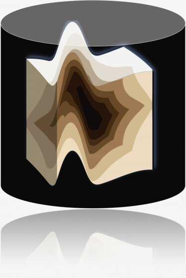 Digital Arts titled "Pensamentos ao Cubo…" by Antonio Guimaraes, Original Artwork, 3D Modeling