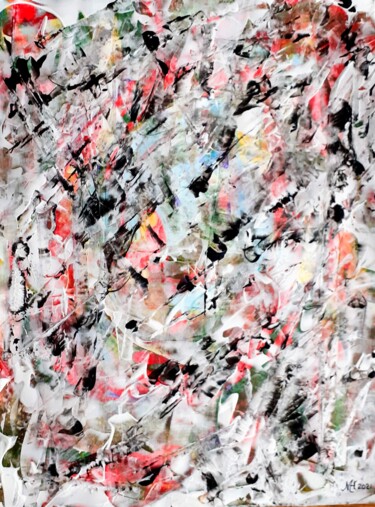 Schilderij getiteld "Dolce" door Marianne Huizinga, Origineel Kunstwerk, Acryl