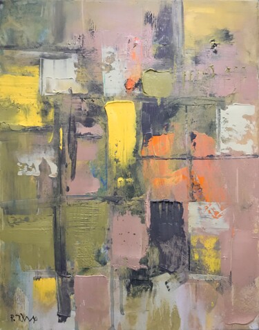 Painting titled "Early autumn" by Tung Duc Pham, Original Artwork, Acrylic