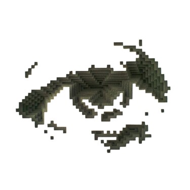 雕塑 标题为“Eye” 由Daniel Du Preez, 原创艺术品, 纸