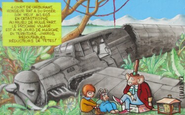 Peinture intitulée "Bon, maintenant on…" par Philippe Lemarinier, Œuvre d'art originale, Acrylique