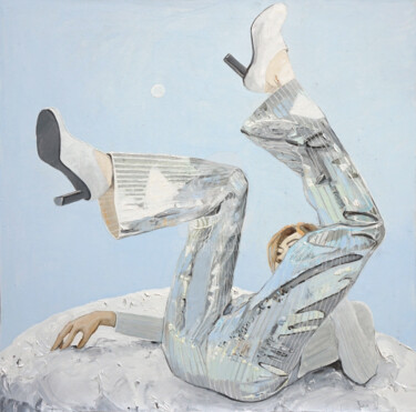 绘画 标题为“In the weightlessne…” 由Anastasia Balabina, 原创艺术品, 油