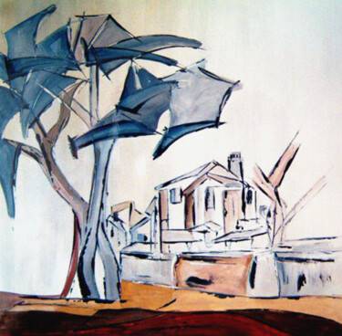 Schilderij getiteld "Memórias no Cubismo…" door Antonio Guimaraes, Origineel Kunstwerk, Acryl