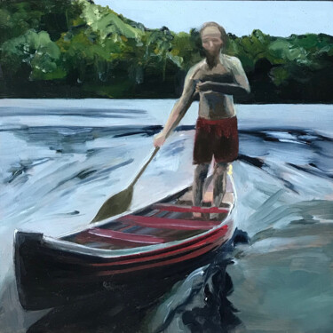 feel good painting-19 Painting titled "feel good painting-…" by Claire Guyard Aschehoug, Original Artwork, Oil