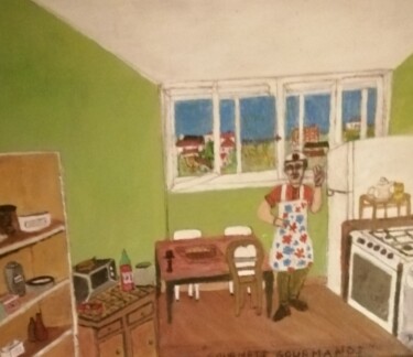 제목이 "aux :" gourmets- go…"인 미술작품 Bruno Grégory (BG)로, 원작, 아크릴