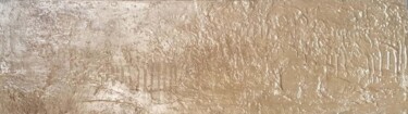 Peinture intitulée "J'Art D'or... à l'a…" par Lidevi, Œuvre d'art originale, Plâtre Monté sur Châssis en bois