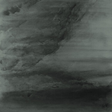 Dessin intitulée "Entre deux guerres" par Jean-Louis Crudenaire, Œuvre d'art originale, Fusain Monté sur Carton