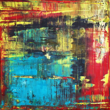 绘画 标题为“No.  1355_Untitled” 由Guido Lötscher, 原创艺术品, 油