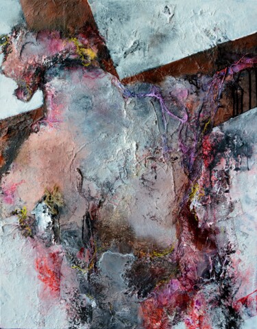 绘画 标题为“CruciFiction N°3” 由Denis Blondel, 原创艺术品, 油