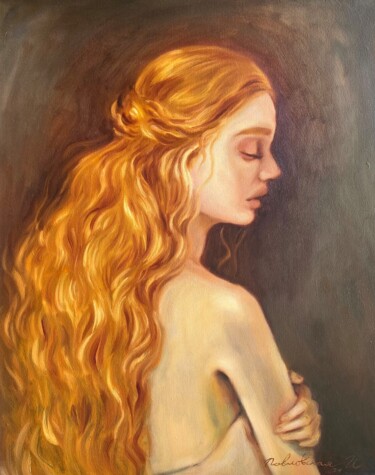 Peinture intitulée "The excitement of l…" par Isolde Pavlovskaya, Œuvre d'art originale, Huile Monté sur Châssis en bois