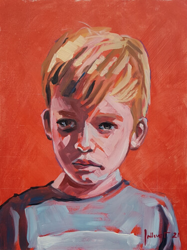Peinture intitulée "Tim tristounet" par Philippe Jollivet, Œuvre d'art originale, Acrylique