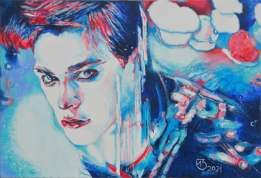 Pintura intitulada ""I DECIDED SO"" por Irina Zarubina, Obras de arte originais, Óleo