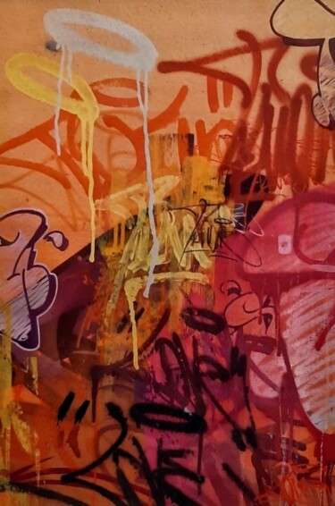 绘画 标题为“Graffiti....” 由Talu, 原创艺术品, 喷漆